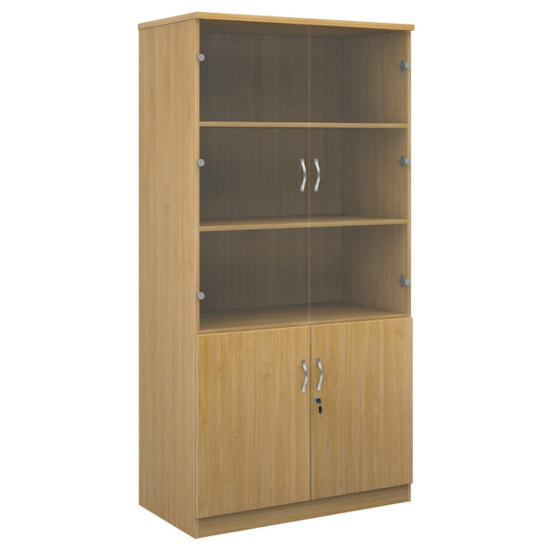 Deluxe Large Combination Unit With Glass Doors